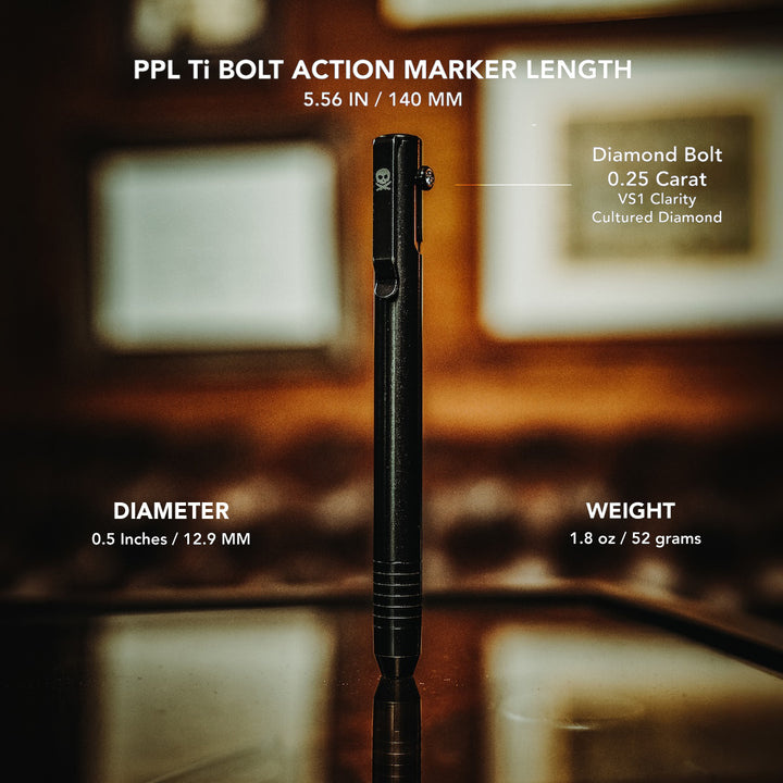 PPL Bolt Action Marker / 3PK Notebook Set