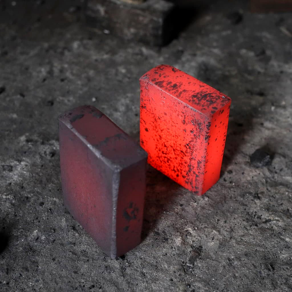 Hand Carved Forged Axe V3